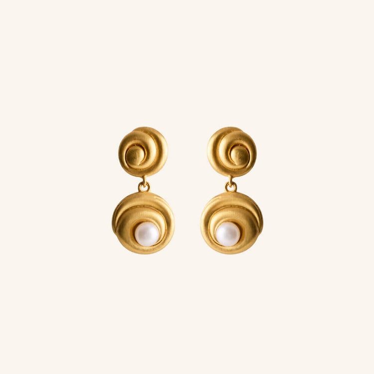Shell Flower Earrings