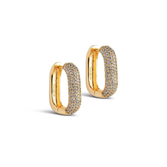 Hoops, Sparkling Square 18 mm